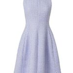 Emporio Armani Sleevless Baby Blue Tweed Dress size 40 Photo 0
