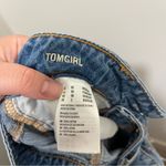 American Eagle  Tomgirl Distressed Button Fly Jeans Size 0 Photo 6