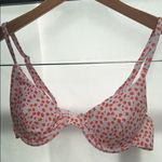 ⬇️ 2/$25 Marked Listings Floral Underwire Balconette Bikini Top Bathing Suit Orange Photo 1