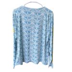 Lands End woman’s size XL outdoors beach boating top Blue Photo 1
