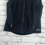 REI Black Fleece Full Zip Vest Jacket Women’s Medium Lightweight Outdoor Layer Photo 3
