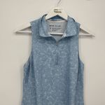 Peter Millar  Carner Sport Dress Athletic Crown Sport Blue Palm Size Small Photo 1