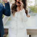 Self Portrait crystal-embellished blazer Dress Photo 2