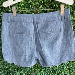 J.Crew - NWOT | Chambray Scalloped Shorts Photo 3