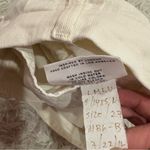 frame denim  lace up Mini Skirt‎ parchment off white size 27 Photo 7