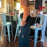 Lulus Captivated Emerald Green Cowl Neck Maxi Dress Photo 6