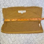 Urban Outfitters  Suede Mustard Cropped Tube Top Photo 7