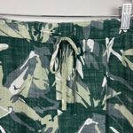 XCVI  Wearables Shorts Womens XL‎ Green Camo Drawstring Cotton Pockets Casual Photo 1