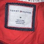 Tommy Hilfiger Vtg Y2K 90s Tank Dress Cotton Sleeveless Red Womens SZ M CoverUp Photo 4