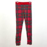 PINK - Victoria's Secret VS  Cozy Sleep Jogger Pants Red Plaid CHRISTMAS Pajamas PJs Photo 1