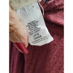 A.K.A Posh Women's Maroon Polyester Round Neck Short Sleeve Knee Length Dress L Red Size L Photo 9