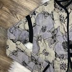 Vintage quilted reversible floral jacket Green Size M Photo 5