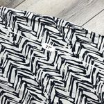 The Limited Silk Vintage Zebra Print Midi Skirt Photo 1