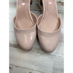 Steve Madden  Nude Patent Leather Ankle Strap Round Toe Block Heel Shoes Size 5M Photo 7