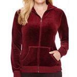 Made for life Burgundy Red Zip Front Hoodie XL Photo 0