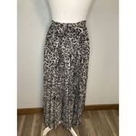 LuLaRoe Maxi Wrap Skirt Sz XXS Cheetah Animal Print Accordion Pleated Full Long Photo 4