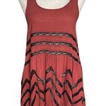 Free People Intimately Tunic top trapeze Dress voile & lace polka dot swing tank Size XS Photo 0