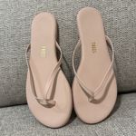 Tkees  NWOT Lily Pigments Flip Flop Sandals in Pale Pink Size 8 Photo 1