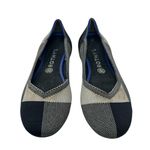 Rothy's  The Flat Captoe Black White Plaid‎ Check Retired Ballerina Size 10 Photo 3