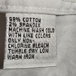 Talbots  Stretch White Jean Jacket 6 Photo 4