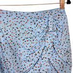 Veronica Beard  Spencer floral print silk ruffled mini‎ skirt 4 S Photo 3