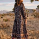 Christy Dawn Paloma Dress Navy Anemone Vine Petite Small Photo 2