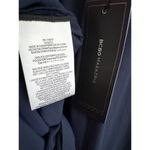 BCBGMAXAZRIA NWT BCBG MAXAZRIA Handkerchief Hem Midi formal Dress Dark Navy medium Photo 10