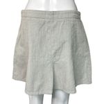 Urban Outfitters BDG Skirt Women Large Gray ALine Pleated Corduroy Mini Neutral Photo 3