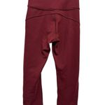 Lululemon ‎ Athletica Maroon Leggings Photo 3