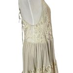 easel Embroidered Lace Ruffle Camisole - Small Photo 1