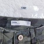 ZARA Denim Camouflage Skinny Pants Photo 9
