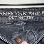 American Eagle AE Black Wash Denim Super Stretch Super Hi Rise Jegging Jeans Photo 4