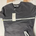 THAKOON Sweatshirt Open Back dress Size Small Gray Photo 12