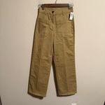 NWT Vanessa Bruno DÉLIAS JEANS Cropped, Straight Leg in Mastic Photo 2