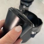 Charles David New! Charles by  Black Fefe‎ Platform Wedge Sandals Sz 10 Photo 5