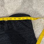 Catalina Black Strapless Tankini Swim Top Women's Size Medium 8 -10 Lace Overlay Photo 4