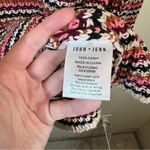 John + Jenn ✨  Striped Pullover Sweater Small Pink Photo 6