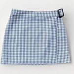 Aritzia SUNDAY BEST Plaid Belted Wrap Mini Skirt 8 Clueless Preppy Academia Y2K Photo 0