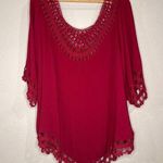 City Chic NWT  Catalina Island crochet top 18 Photo 0