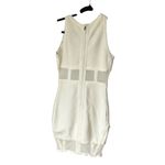 Bebe Gwen Studded Corset Dress XS Ivory Sleeveless Party Cocktail White Photo 4