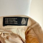 Vintage Escada Margaretha Ley Wool Pencil Skirt High Waist Cream Designer Small Photo 2