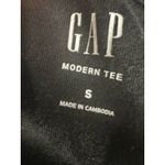 Gap women Small Crewneck Longsleeve fitted shirt black Photo 4