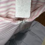 Vintage Vandemere House Coat/Dress Pastel Seersucker Zip Up Robe Nightgown Sz M Size M Photo 4