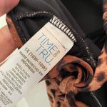 Leopard Print One Piece Swimsuit Ring Detail Back Tie Sexy Brown 1x Size 14W Photo 3