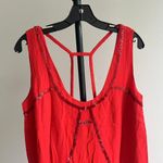 Diesel NWOT  Women's Knee length Dress L Sequin Red Tank Dress Photo 1