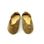 Ivanka Trump  size 7 leather‎ suede flats brown tan Photo 3