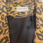 Vintage Carol Horn silk leopard print blazer C25 Gold Photo 3
