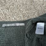 Rubbish Slate Green Distressed Long Sleeve Photo 2