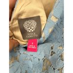 Vince Camuto Lace Halter Neck Dress Light Blue A Line Size 2 Photo 2