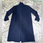 Anthropologie  Harlyn Pinstripe Longline Blazer Jacket Photo 3